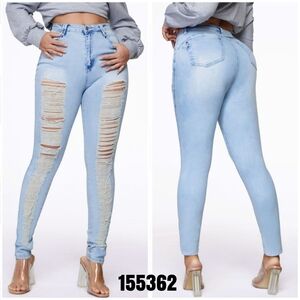 New Distressed Skinny Jeans